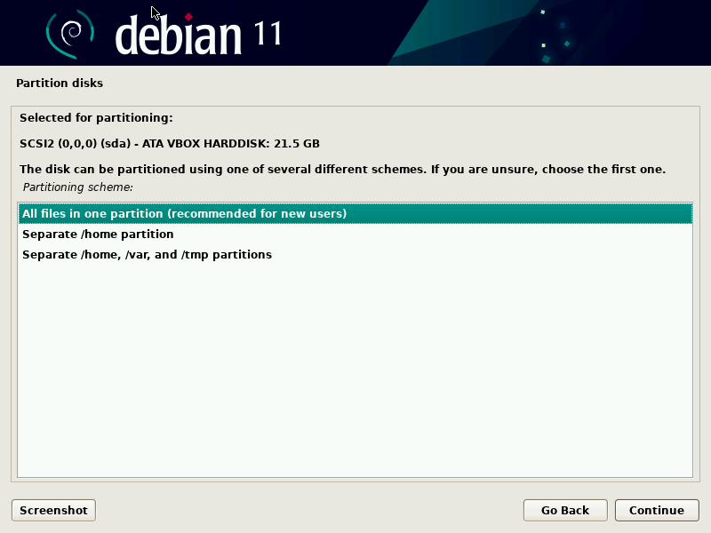 select-partition-schema
