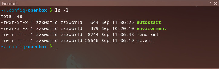 OpenBox 配置文件