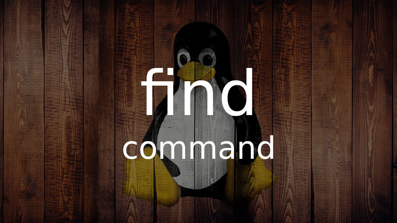 Linux find 命令使用示例和选项参考